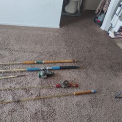 Vintage Fishing Rods