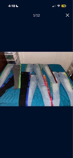 Homme Femme Mens Jeans