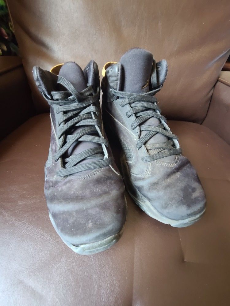 Nike Jordan Lift Off Basketball Shoes Black/Metallic Gold