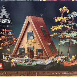LEGO Ideas 21338 A-Frame Cabin – Brand New Sealed