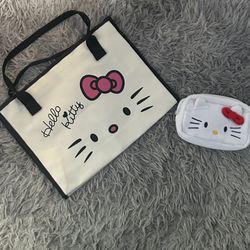 Hello Kitty Tote Bag and Small Hangbag