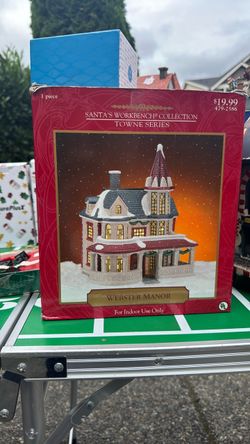 Santa's Workbench Towne Series Webster Manor