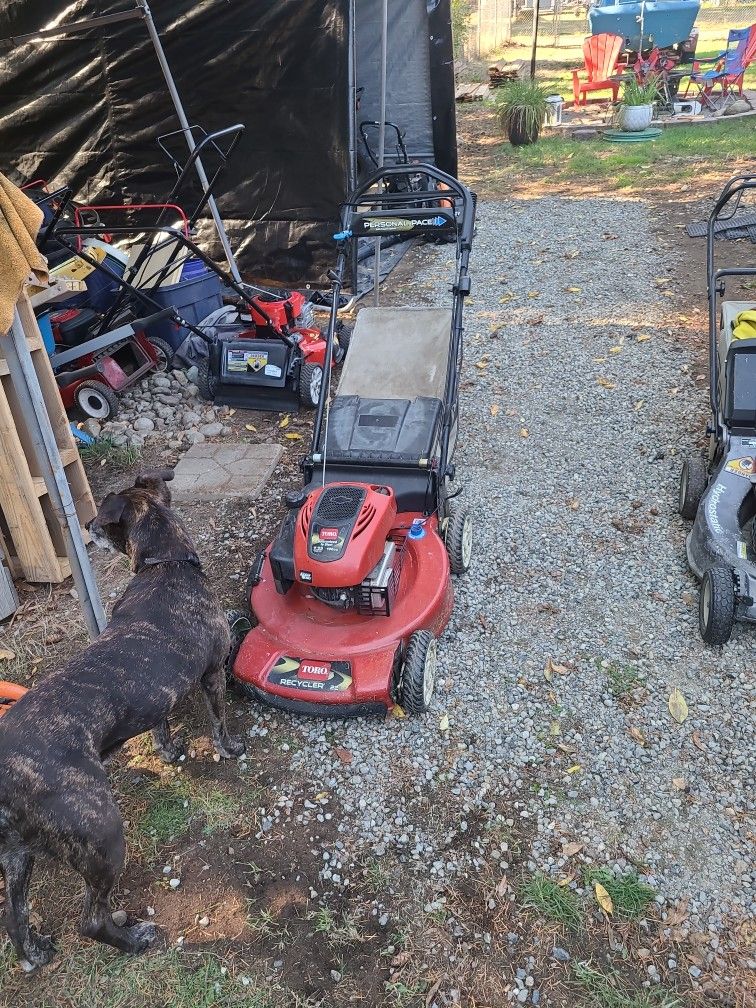 Toro Recycler With Blade Brake Personal Pace