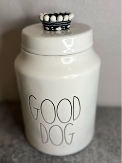 “GOOD DOG” RAE DUNN ARTISAN COLLECTION TREAT JAR-never used