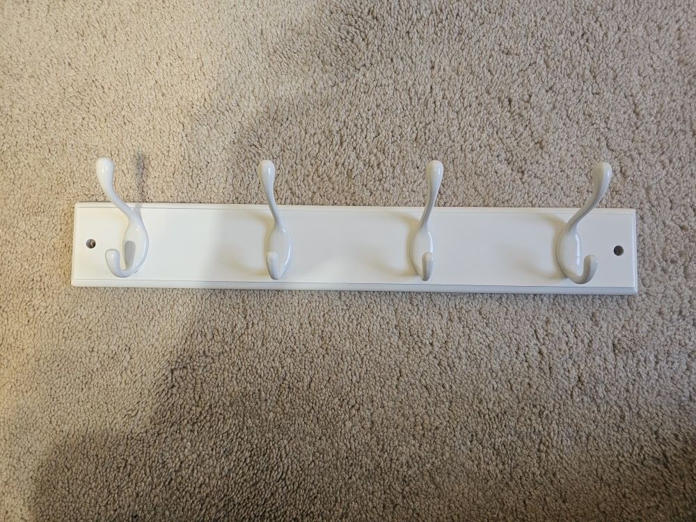 White Coat Hanger For Wall