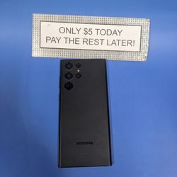 Samsung Galaxy S22 Ultra Unlocked 128gb - 5 Dollars Down No Credit Needed! 
