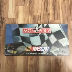 Vintage NASCAR Monopoly Sealed Unopened 