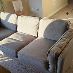 Article Timber 90" Sofa - Olio Green