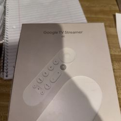 Google TV Streamer 4K Brand New In Box Sealed $80