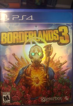 Ps4 game . Borderlands3