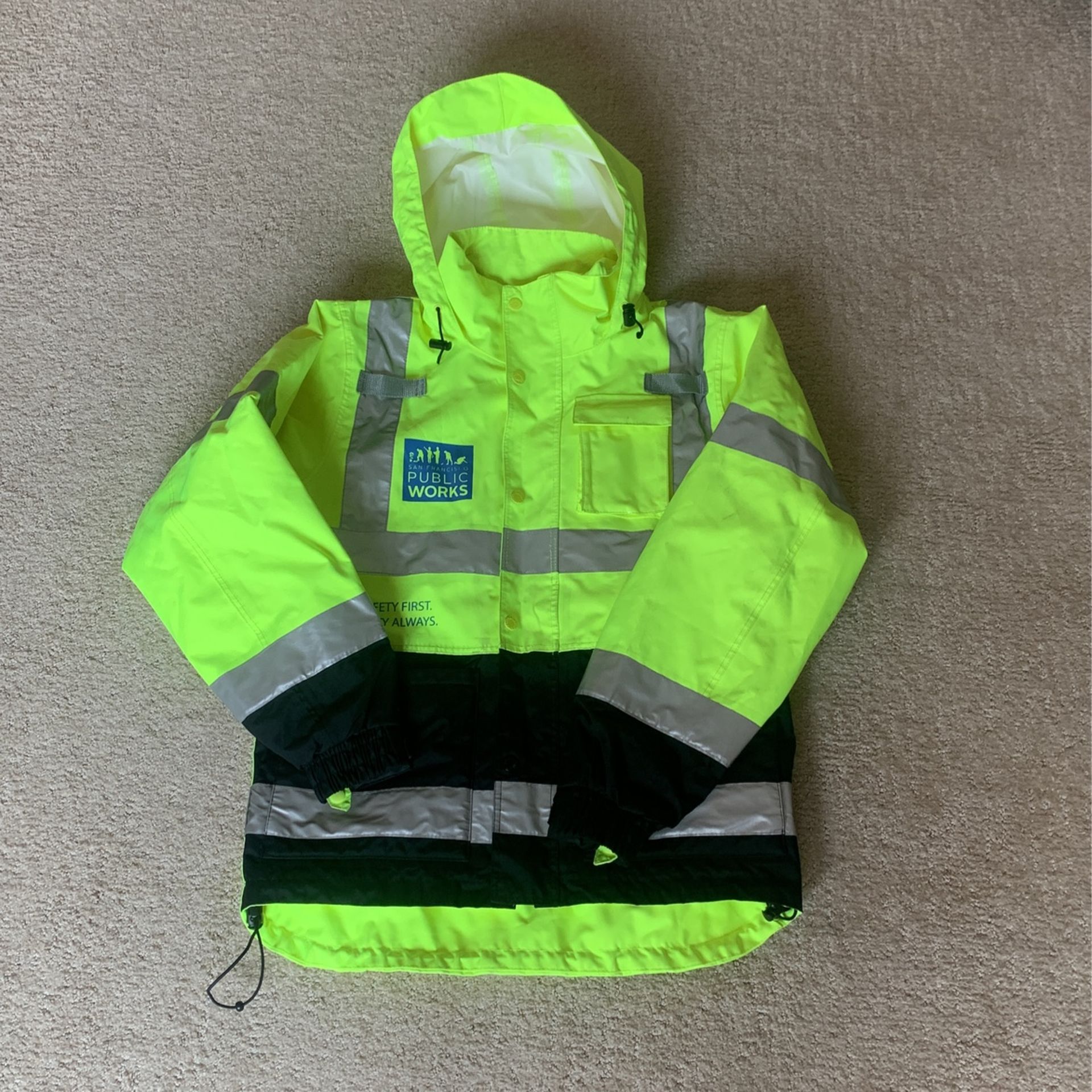 San Francisco Public Works Rain Jacket 