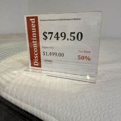 Beauty rest Mattress For Sale 50% Off