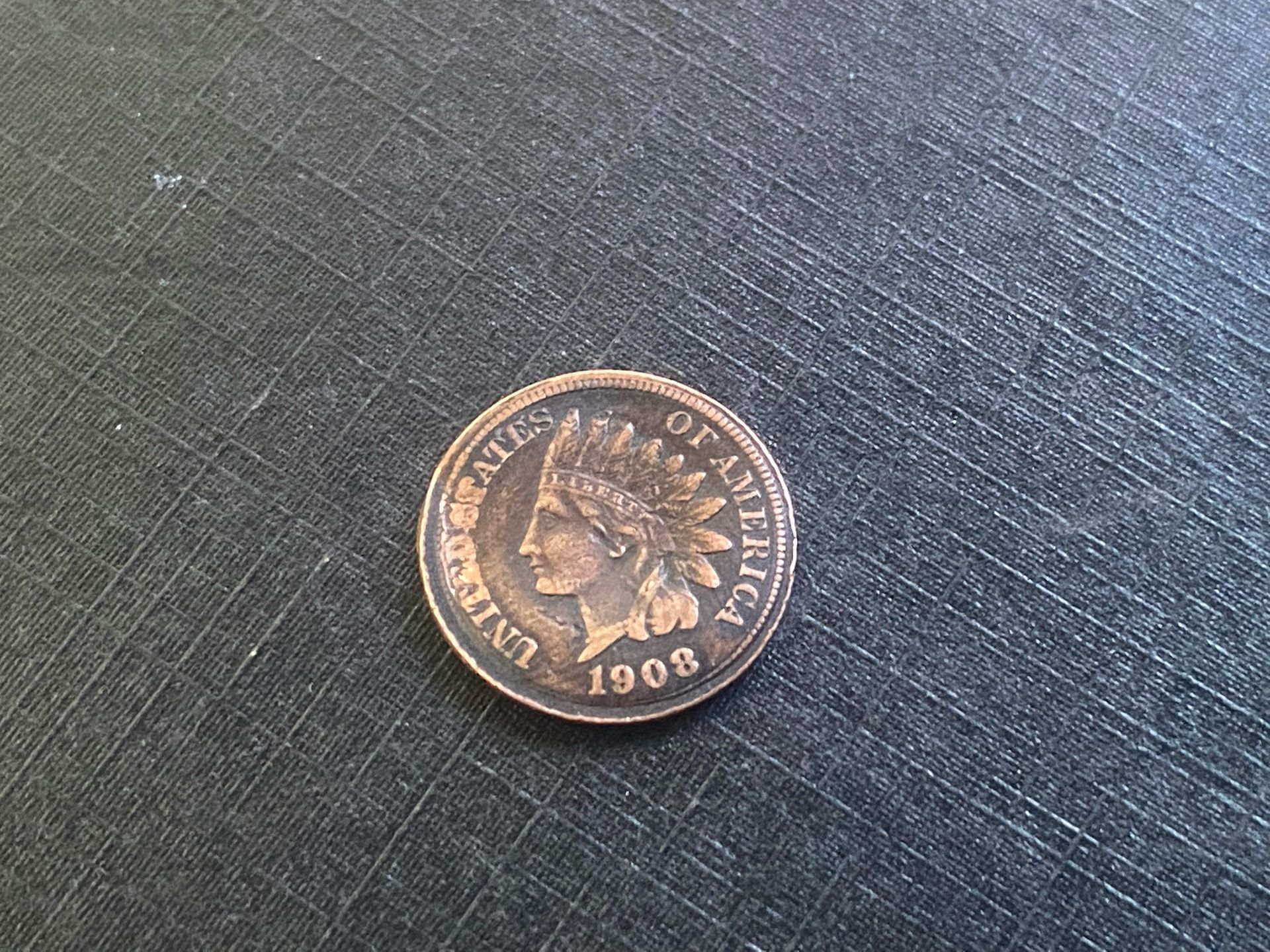 1908 Indian Head Penny