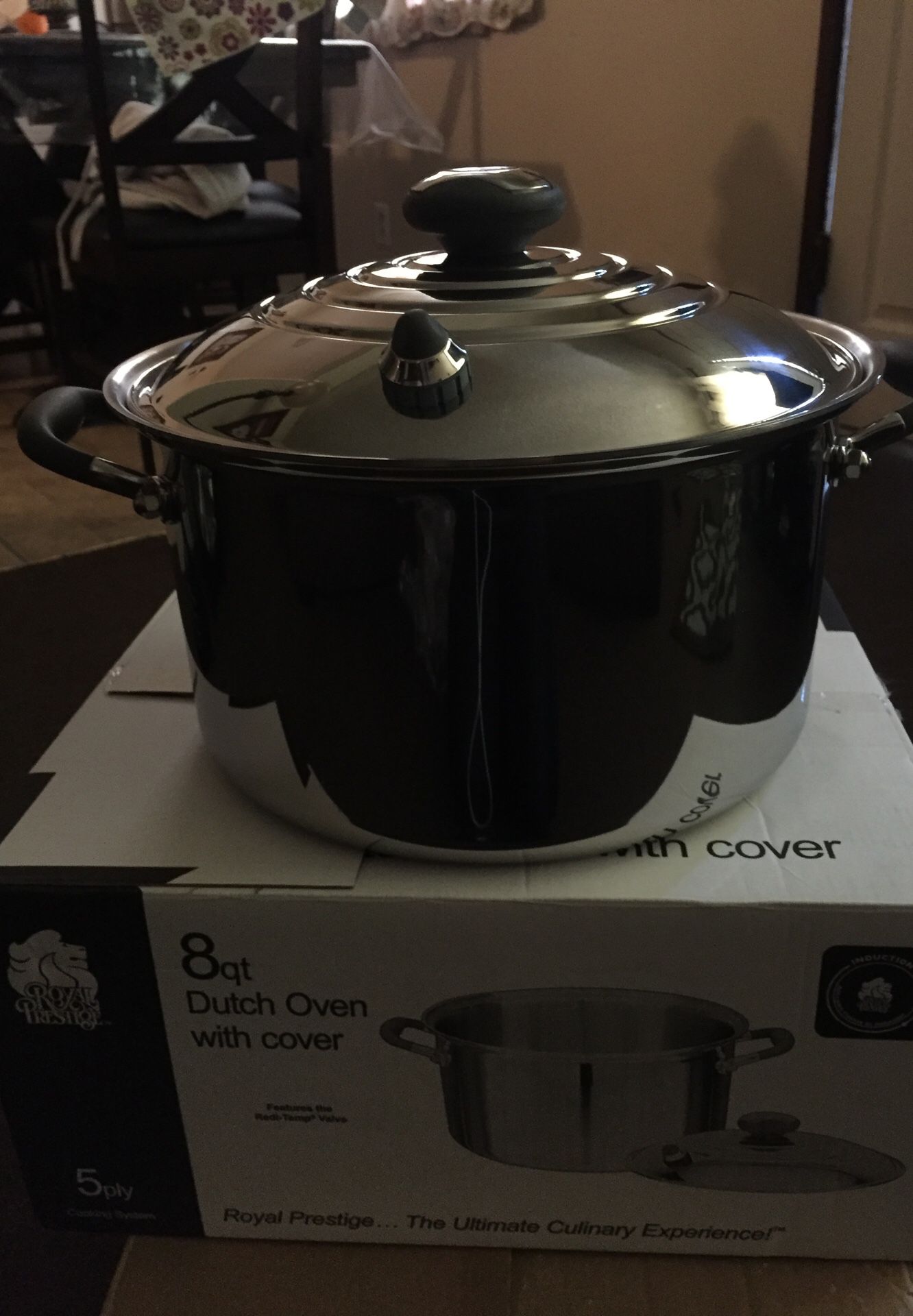 All Clad Master Chef 8 qt Dutch Oven / Stock pot / Roaster with Lid for  Sale in Lemont, IL - OfferUp