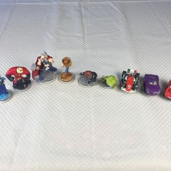 Lot Of 9 Disney Infinity Figures