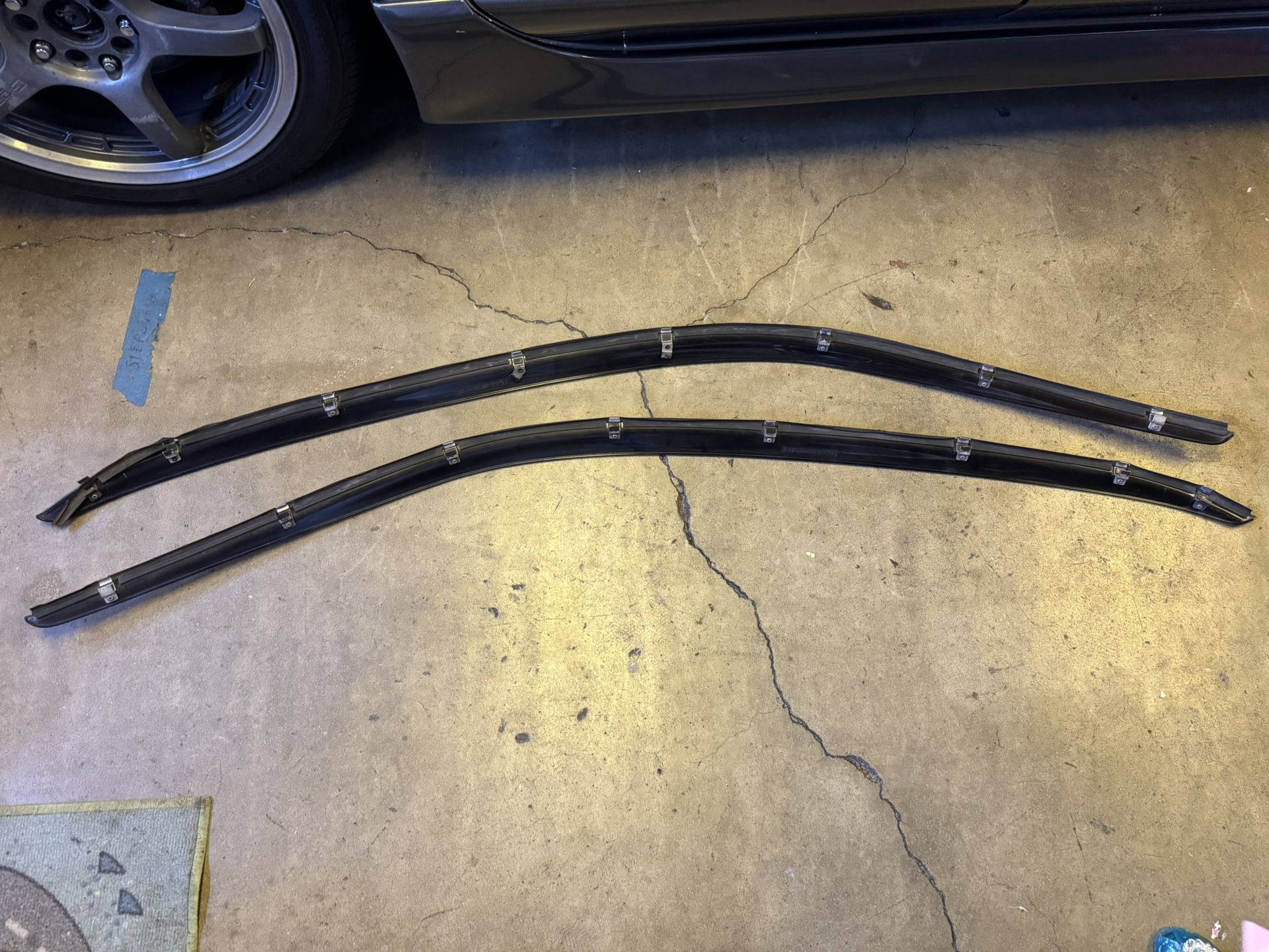 INTEGRA DB SEDAN WINDOW VISORS OEM JDM