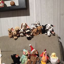 18 Beanie Babies  Some With Errors Tag