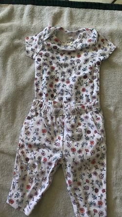 Child of Mine Baby Girl Floral Romper
