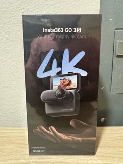 Insta360 GO 3S - 64GB - Black - Brand New Sealed