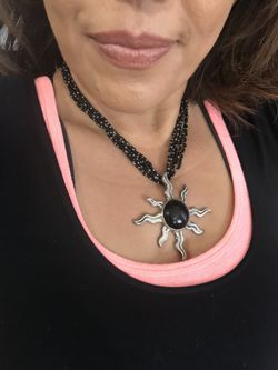 Silver necklace