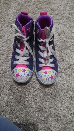 Kids high top sketchers