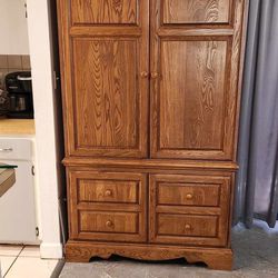 Armoire Used As Pantry