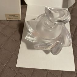 cristal lalique paris perfume bottle