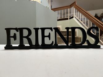 Friends Wooden Sign