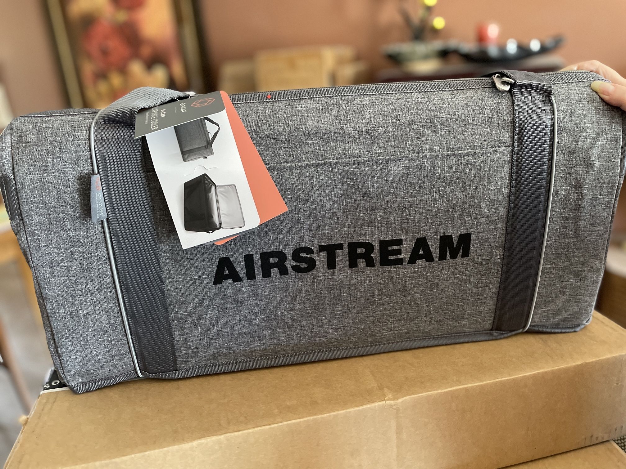 Oniva 64 can collapsible cooler--Airstream branded
