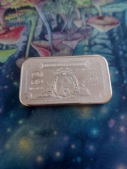 GEORGE WASHINGTON $2 1OZ COPPER BAR .999