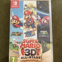Nintendo Switch Super Mario 3d Allstar Game (sealed)