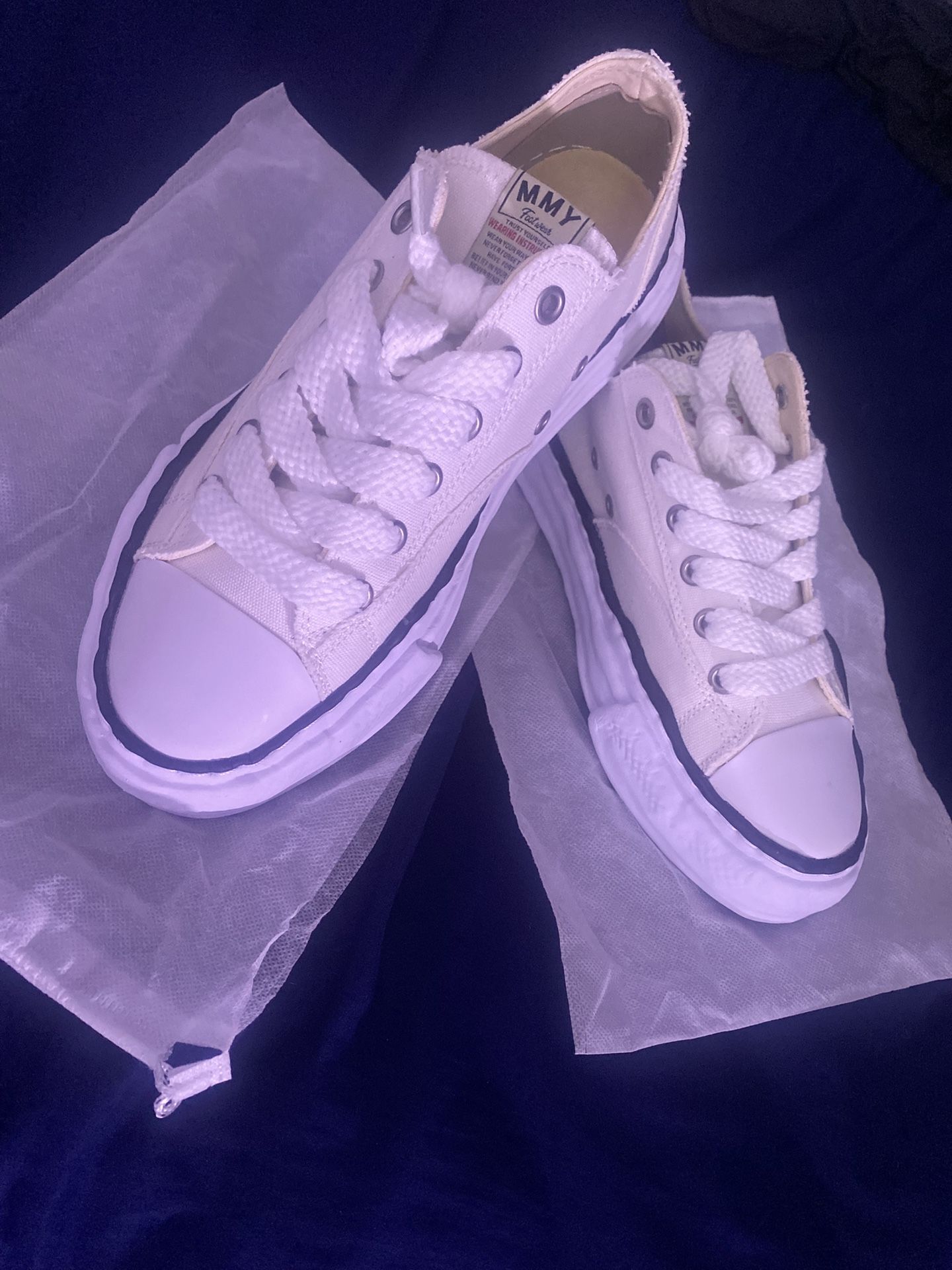 White  Maison Mihara Yasuhiro trainers 