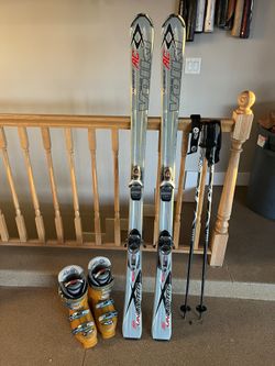 Skis And Boots