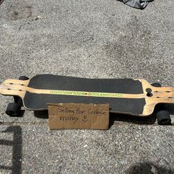 Custom Longboard With Brake 