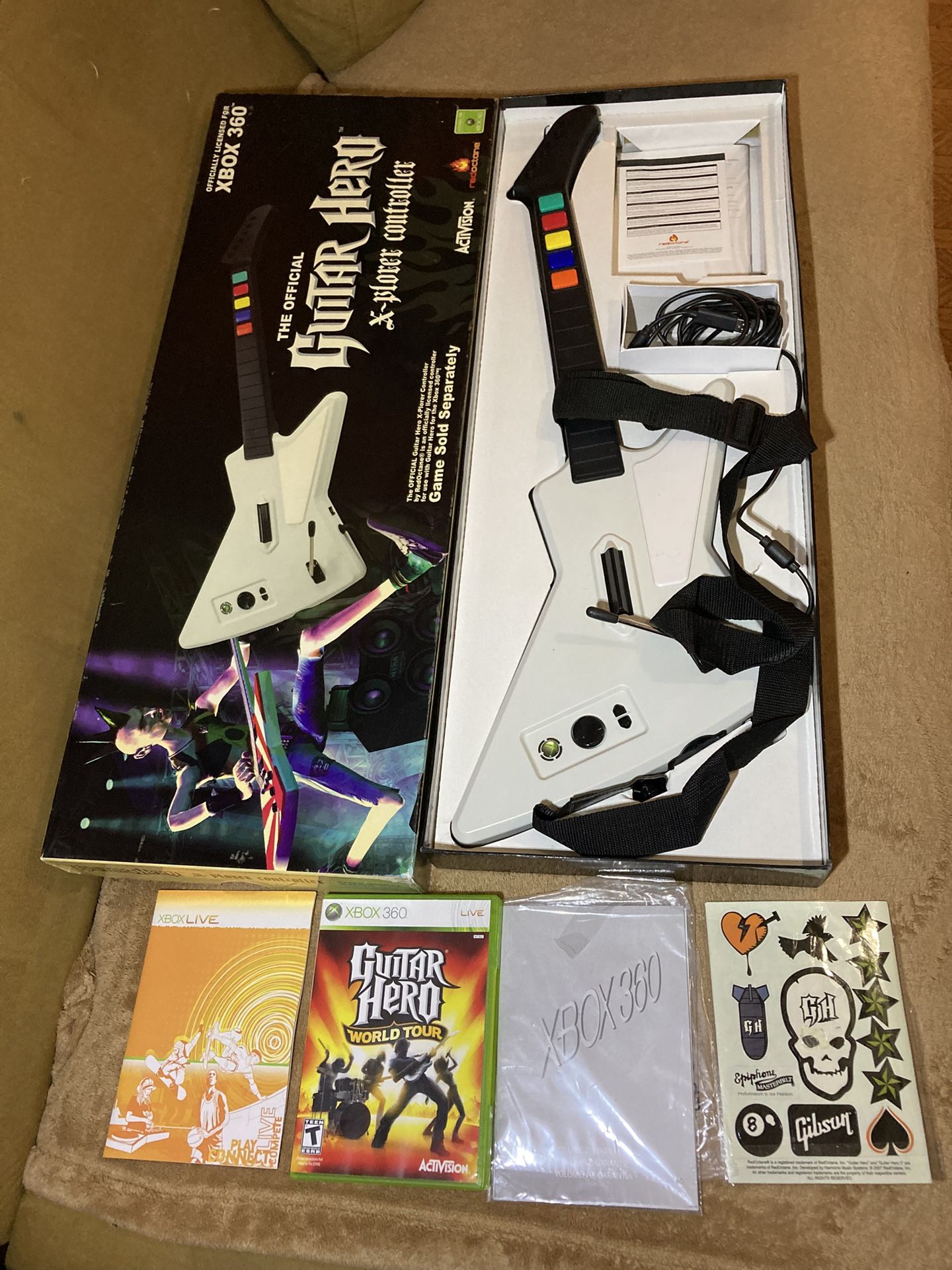 Xbox 360 Guitar Hero XPlorer Controller Guitar