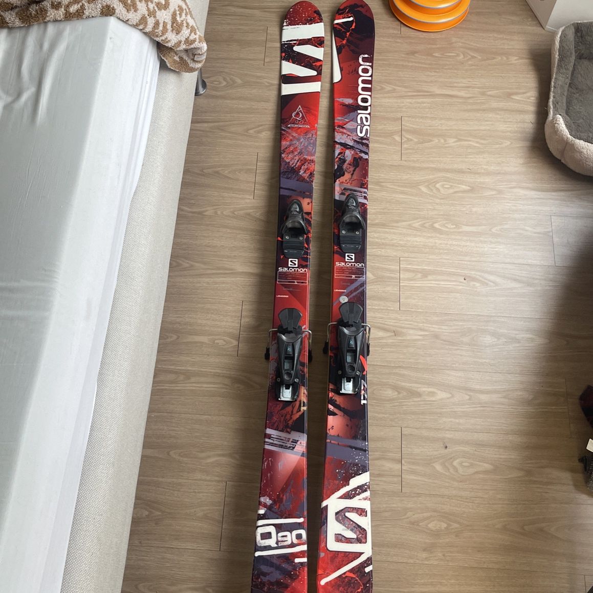 Salomon Q90 Skis And bindings OBO for Sale in Scottsdale, - OfferUp