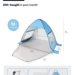 Pop Up Beach Tent 