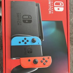 Nintendo switch console 