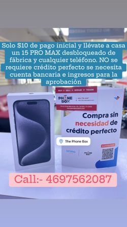 iPhone 15 Pro Max 256GB Unlocked Available on payments options
