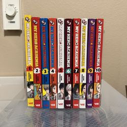 My Hero Academia Manga 1-10