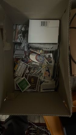 Box Of Sports Cards