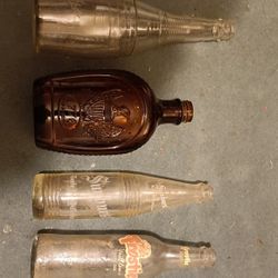 Vintage Glass Bottles