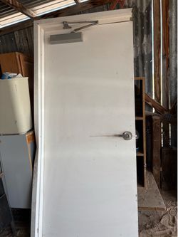 Exterior Metal door 35” x83”