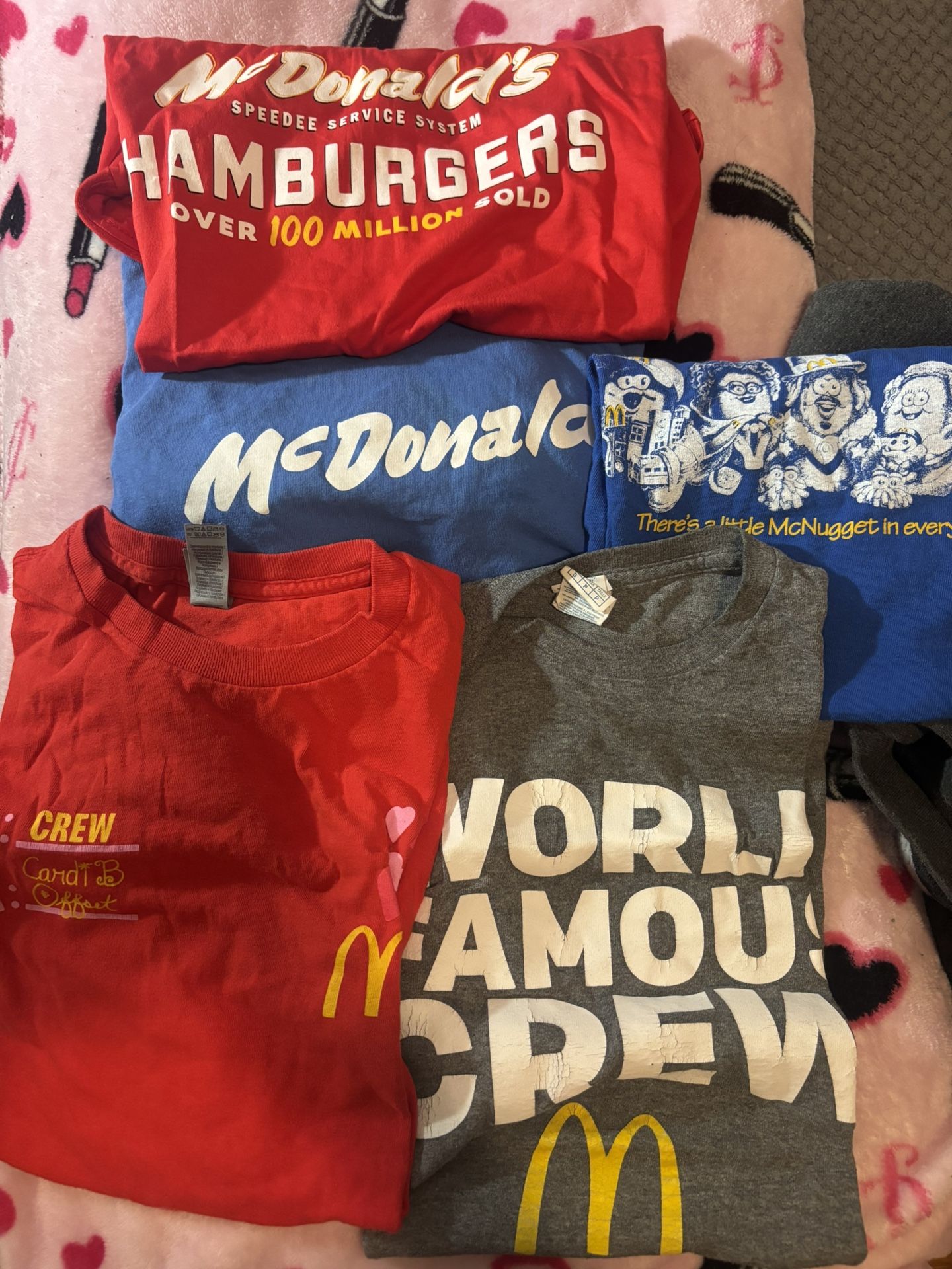 mcdonalds shirts