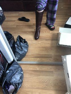 Aldo Knee High Leather Boots