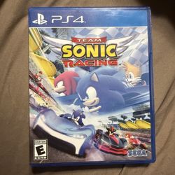 PS4 - Team Sonic Racing