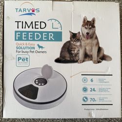 Travos Timed Pet Feeder