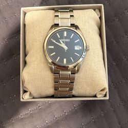 Men’s Seiko Stainless Steel Bracelet Watch