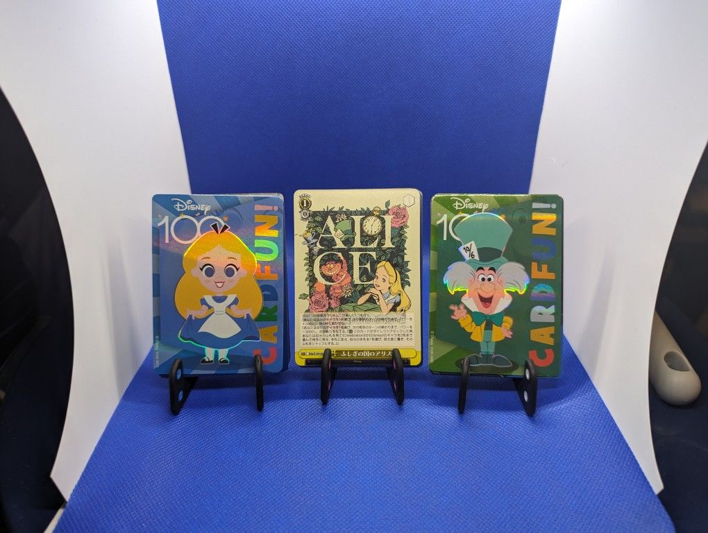 Limited Edition Alice In Wonderland Disney 100 Card Collection