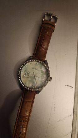 Women's Fossil Butterfly Watch